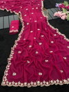 Kumari Star Georgette Zari Thread And Hand Work Saree Bulk Orders In India